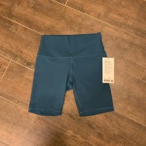 Lululemon Align shorts 8” capture blue